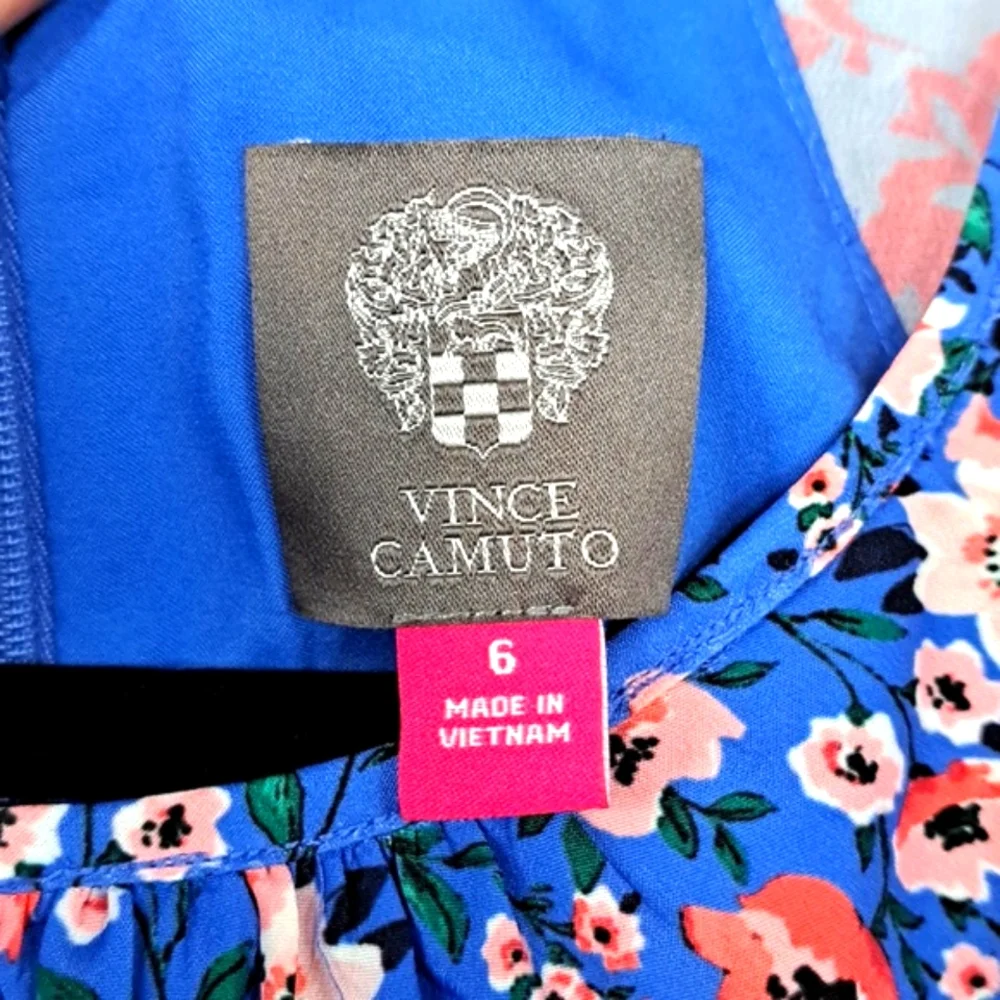 HOST PICK 🎀 Vince Camuto Floral Midi Dress | 6 - Picture 6 of 6